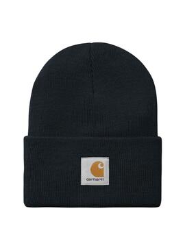 Bonnet Carhartt Watch bleu marine pour femme et homme