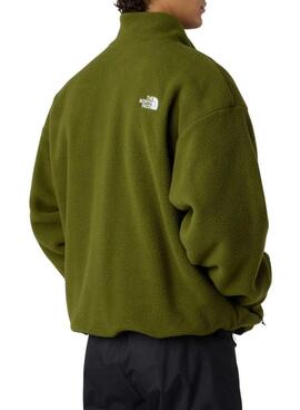 Veste polaire réversible The North Face Yumiori vert pour homme