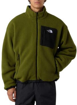 Veste polaire réversible The North Face Yumiori vert pour homme