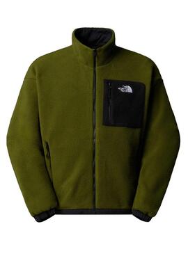 Veste polaire réversible The North Face Yumiori vert pour homme