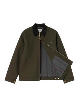 Veste de chasse Carhartt Detroit verte pour homme
