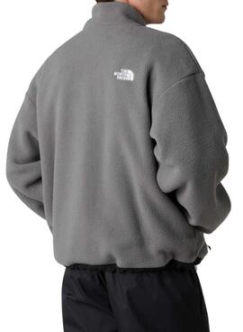 Veste polaire réversible grise pour homme The North Face Yumiori