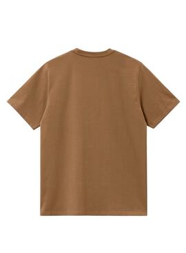 Sweatshirt Carhartt à glissière marron pour homme