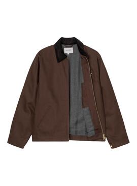 Veste de chasse Carhartt Detroit marron pour homme
