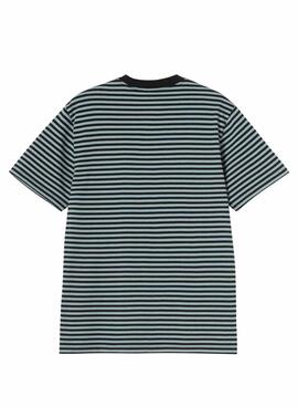 T-shirt Carhartt Verner Pocket à rayures pour homme