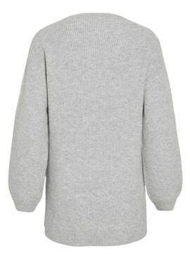 Maillot Vila Vilassia gris pour femme