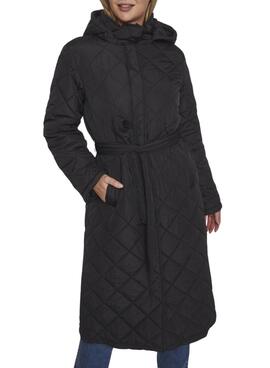 Manteau matelassé Vila Vikante Quilted noir pour femme