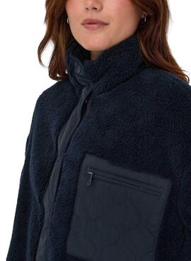 Veste Only Contact bleu marine pour femme