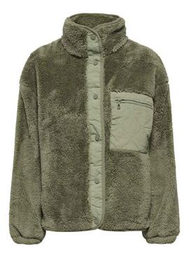 Veste Only Contact verte pour femme