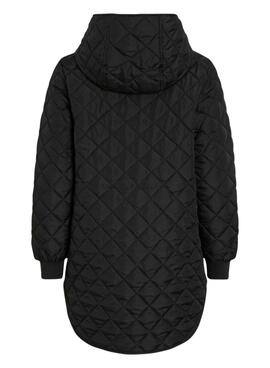 Manteau matelassé noir Vila Vitate pour femme
