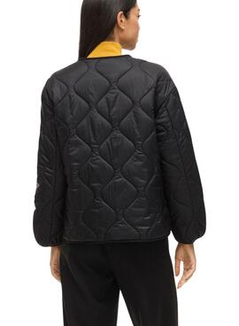 Veste matelassée noire pour femme de Vila Vidune