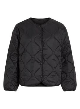 Veste matelassée noire pour femme de Vila Vidune