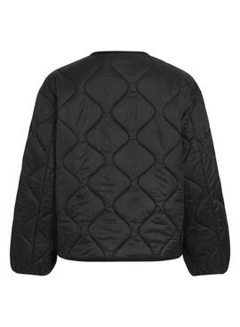 Veste matelassée noire pour femme de Vila Vidune