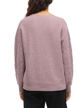 Maillot Vila Vilassia mauve pour femme