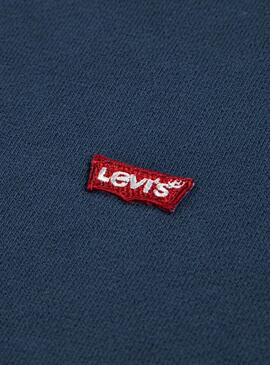 Sweat-shirt Levi's Cutoff bleu pour enfant
