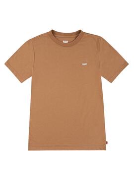 T-shirt Levi's basique orange pour enfant