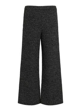 Pantalon Vila Vimirno boucle noir pour femme