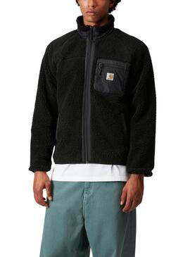Veste polaire Carhartt Prentis noire pour homme.