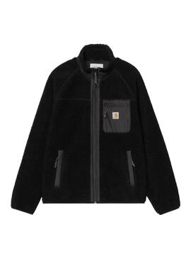 Veste polaire Carhartt Prentis noire pour homme.