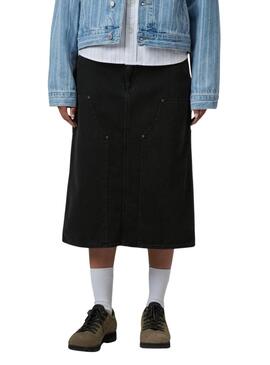 Jupe Carhartt Double Knee noire pour femme.