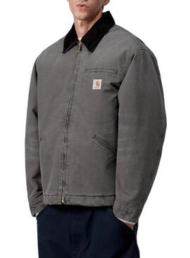 Veste Carhartt OG Detroit gris pour homme