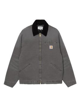 Veste Carhartt OG Detroit gris pour homme