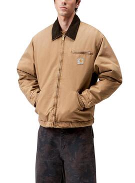 Veste Carhartt OG Detroit camel pour homme