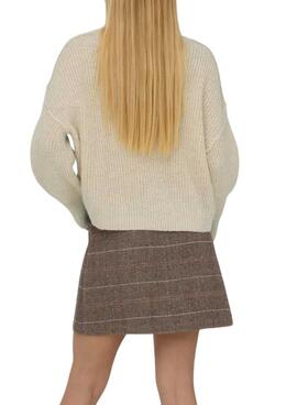 Maillot beige pour femme Jersey Only Mally