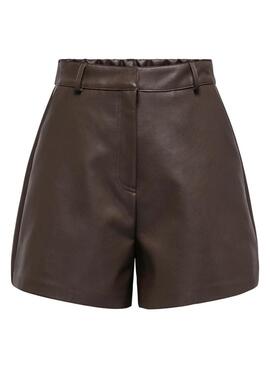 Shorts Only Cora marron pour femme