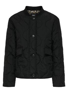 Veste Cazadora Only Salsa noire pour femme