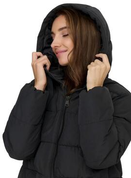 Manteau rembourré Only Clair noir pour femme
