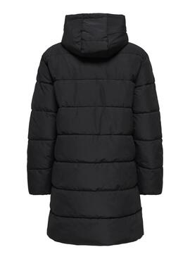 Manteau rembourré Only Clair noir pour femme