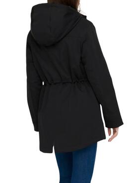 Parka Only Hannover noire pour femme