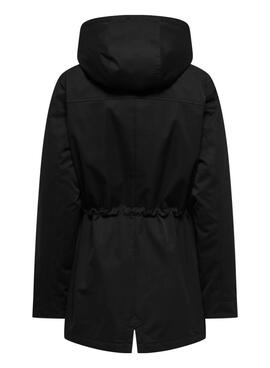 Parka Only Hannover noire pour femme