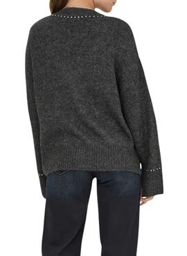 Veste Only Elsie gris pour femme