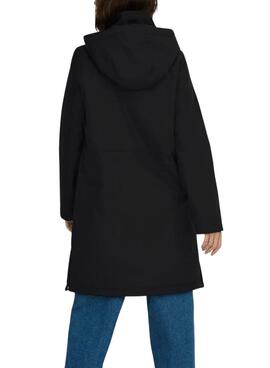 Parka Noir Only Kara pour femme