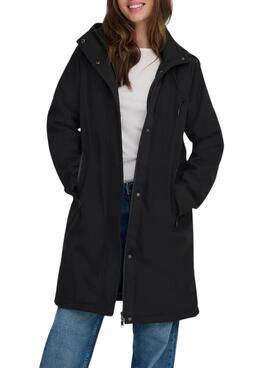 Parka Noir Only Kara pour femme
