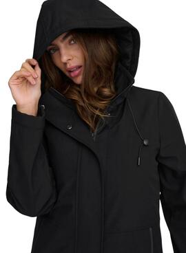 Parka Noir Only Kara pour femme