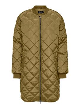 Veste de chasse verte Only Jessica pour femme