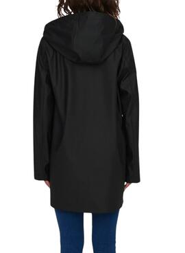 Imperméable Only Newellen noir pour femme