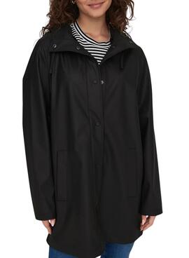Imperméable Only Newellen noir pour femme