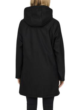 Imperméable Only Sally noir pour femme