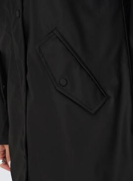 Imperméable Only Sally noir pour femme