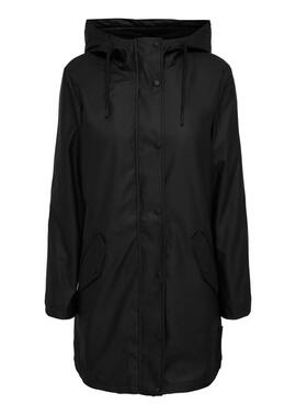 Imperméable Only Sally noir pour femme