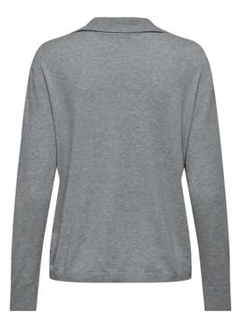 Maillot Libi polo gris pour femme