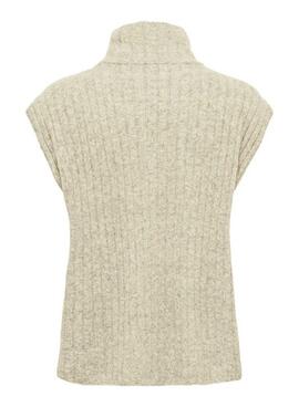 Veste Only Jeanett beige pour femme