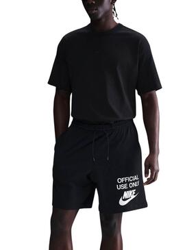 Bermuda Nike Club noire pour hommes