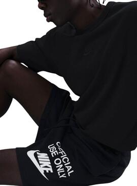 Bermuda Nike Club noire pour hommes