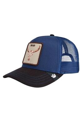 Casquette Goorin Bros Two Tone Skull bleue