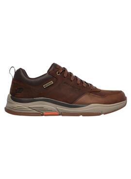 Chaussures Skechers Bengao marron pour homme